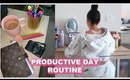 A PRODUCTIVE DAY ROUTINE & HOW I PLAN MY WEEK