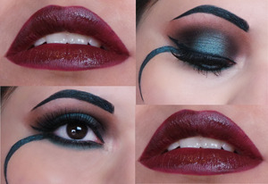 Other angles of my last look - all eye products are in the previous photo