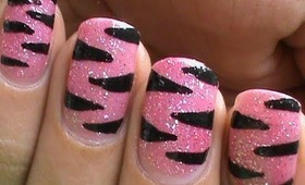 Pink Tiger Nail Art Designs Easy Youtube Do It Yourself Nails Step By StepHow To Do Nails Art