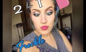 Freckles- 2 for 1 tutorial!