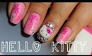 Hello Kitty Winter Nail Tutorial