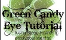 Green Candy Eye Tutorial (using Sleek i-candy palette)