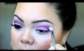 Pink & Purple Makeup Tutorial ♥