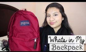 What's In My Backpack!