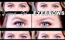 Eyebrows Six Different Ways | Milabu
