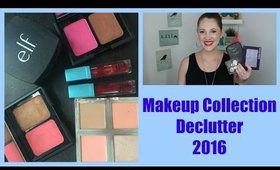 Decluttering My Makeup Collection