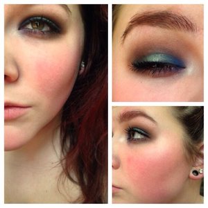 I mostly used the Urban Decay Electric palette