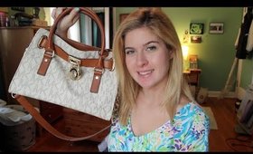 Whats in my Michele Kors Handbag 2015 | hellokatherinexo