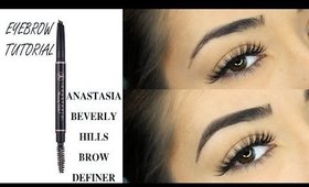 Eyebrow Tutorial | Anastasia Beverly Hills Brow Definer