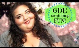 GLAMOUR DOLL EYES SWATCHING | HD