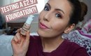 Testing a £2.97 foundation?!! Phoera Full Coverage Foundation - Full day wear test on oily skin