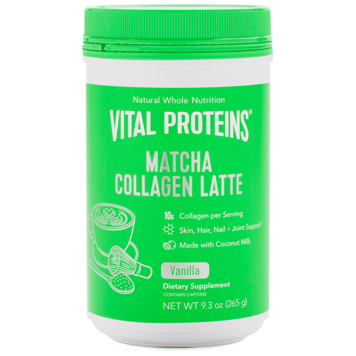 Vital Proteins Matcha Latte Vanilla Beautylish