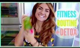 FITNESS  MORNING ROUTINE + DETOX JOURNEY ! How to Stay FIT + LOSE WEIGHT