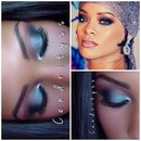 Rihanna Makeup Tutorial CFDA 2014 Awards 