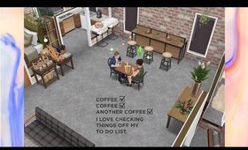 Sims Freeplay Coffee House Theme Apartment