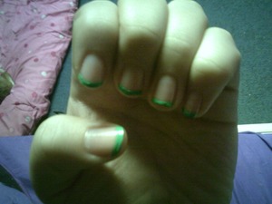 green French tip