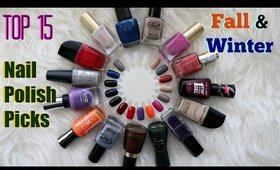 My Top 15 Fall/Winter 2016 Nail Polish Picks!