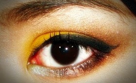 Harimau Malaya Inspired Makeup Look