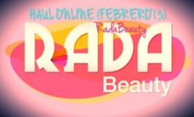 ❤ HAUL ONLINE: RadaBeauty (Febrero '13) ❤