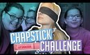CHAPSTICK CHALLENGE WITH MY CRAZY FAMILY!