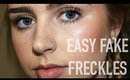 How To: REALISTIC Fake Freckles!