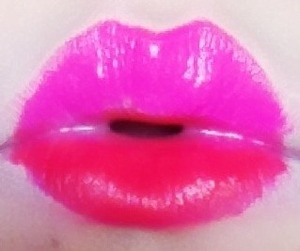 Two tone tango lips