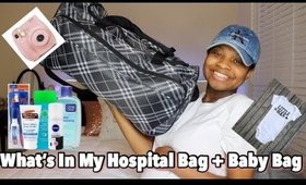 Whats In My Hospital Bag 2018 For Labor and Delivery + Baby Bag