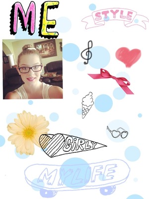 I used an app called papelook! It's super easy to use, and its free!!!!