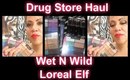 Drug Store Haul Wet N Wild New Palettes Loreal