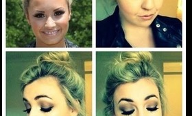 Demi Lovato Xfactor Inspired Makeup