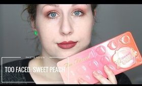 PALETTE REVIEW: TOO FACED SWEET PEACH