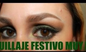 Maquillaje festivo facil - Easy Festive Makeup