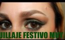 Maquillaje festivo facil - Easy Festive Makeup