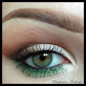 Check out my tutorial on how to create this eye look - its in my videos section or www.youtube.com/kimpantsmakeup 