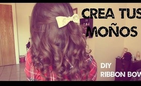 Crea tus propios moños |  DIY Hair Ribbon  Bow