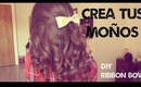Crea tus propios moños |  DIY Hair Ribbon  Bow