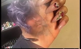 What's On My Nails + New Hairstyle