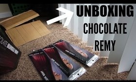 Unboxing Remy Chocolate Hair! BEST NATURAL COLOR!