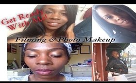 Get Ready With Me!! Filming & Photo Makeup