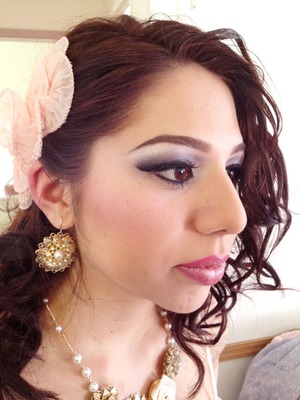 This is my work on a client that was for her prom