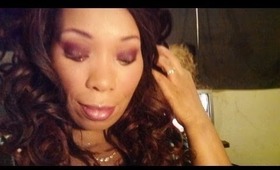 FOTD dark smokey purple  Using Bitch-Slap  Paintwheel