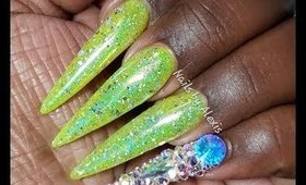 Watch Me Do My Nails | Neon, Chrome , and Holo