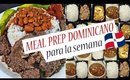[MEAL PREP No.13] COMIDA para TODA LA SEMANA/ESTILO DOMINICANO/FÁCIL y RÁPIDO recetas/COCINA CONMIGO