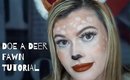 Deer Fawn Doe Halloween Makeup Tutorial
