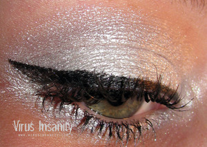 Virus Insanity eyeshadow, Snow.
www.virusinsanity.com