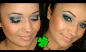 St. Paddys Day Makeup FT. Vice Palette!