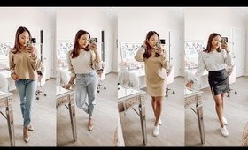 H&M winter to SPRING Try-On Haul | Charmaine Dulak