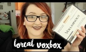 L'OREAL VOXBOX UNBOXING | heysabrinafaith