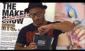 Orlando Santiago gives you a teaser of  his Make Up For Ever must haves!