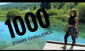 1000 Steps Stair Challenge| End of Summer Adventures Day 2